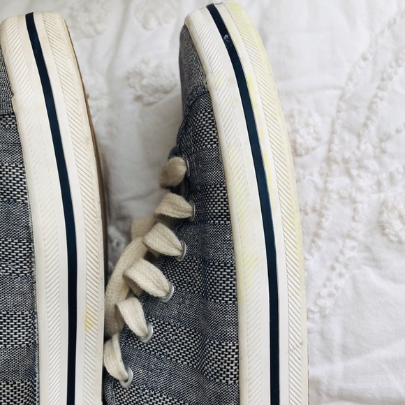 Keds Kickstart Women’s Blue Chambray Stripe 8.5 - Picture 8 of 12
